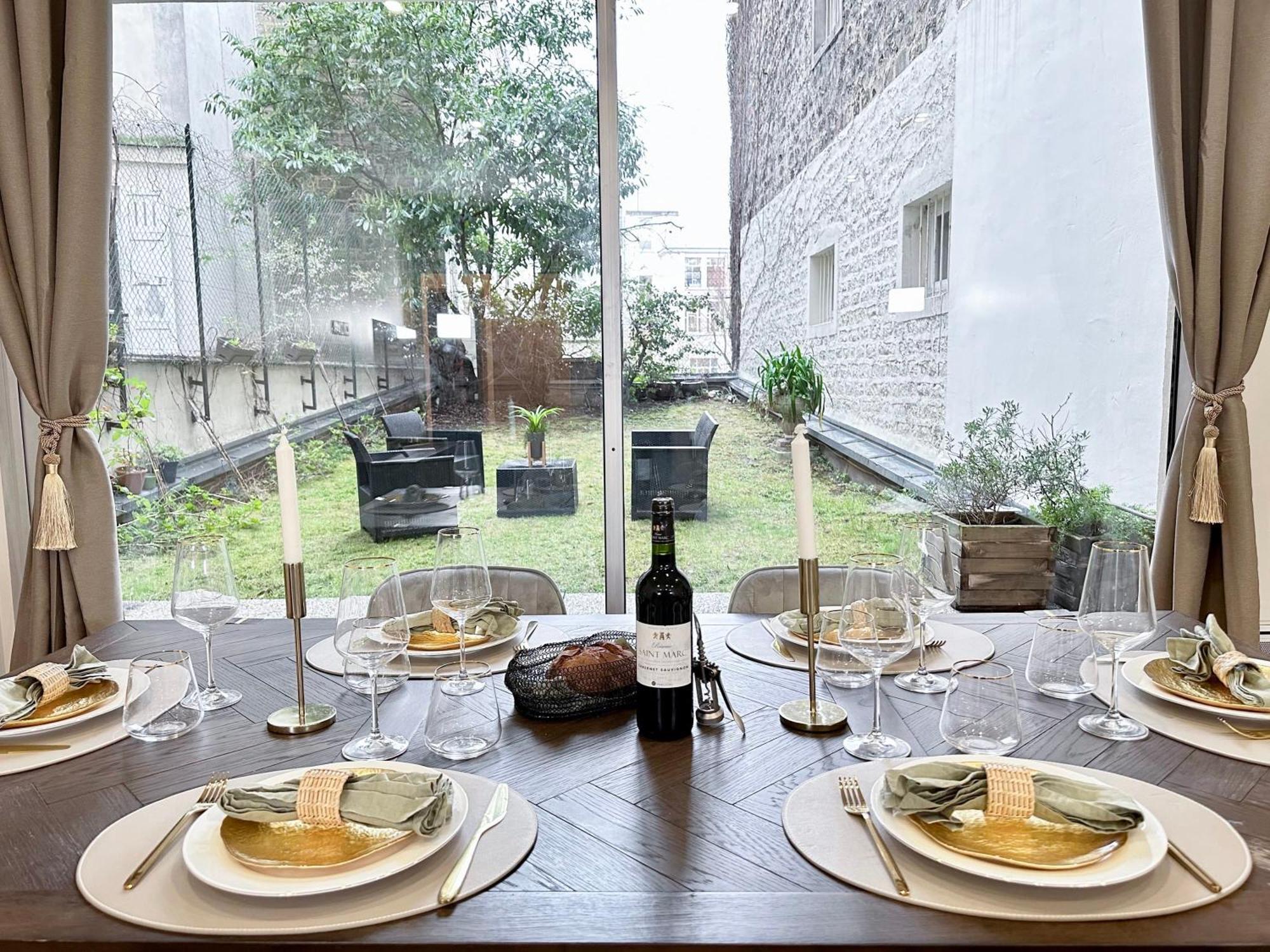 Chic Flat With A Garden Near Trocadero Apartment Paris